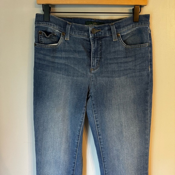 LRL Lauren Jeans Co. Classy Straight Leg Medium Wash Women’s Jeans Size 4 - Picture 6 of 6